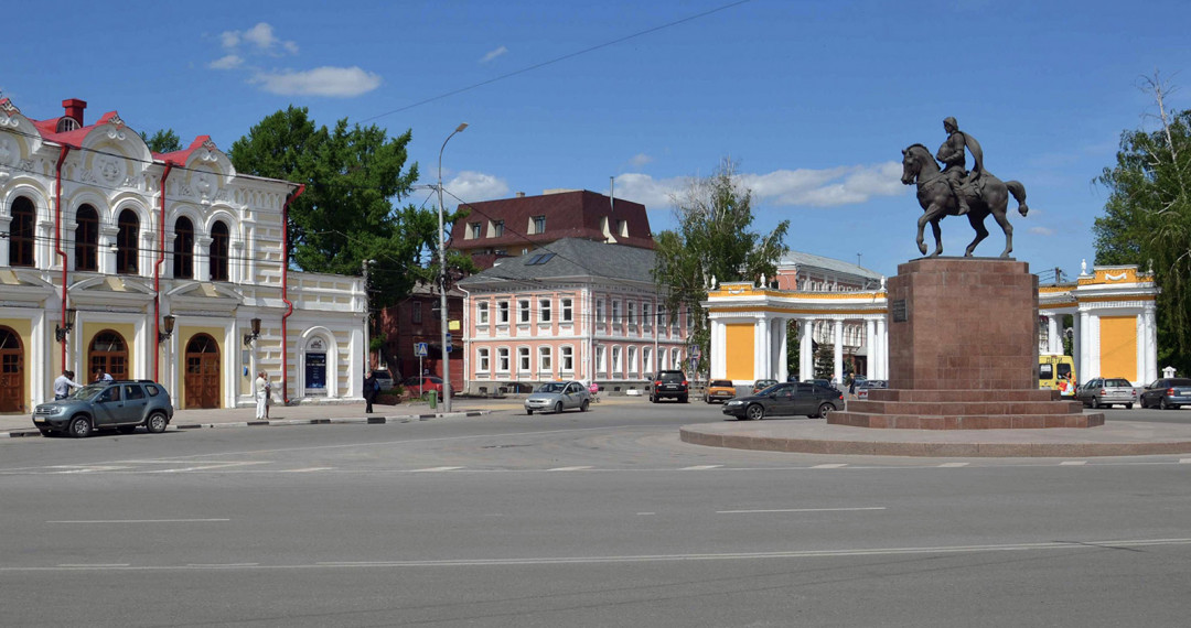 Рязань соборный парк