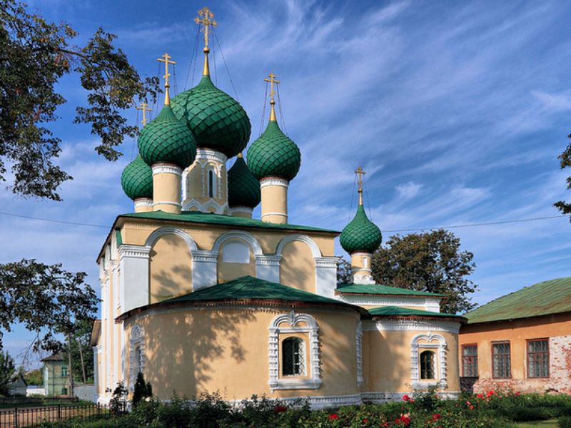 Алексеевский монастырь, 1371 г. Успенская "Дивная" церковь 1628 г (2006 год). Ст